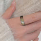 Vintage Sunflower Dragonfly Ring