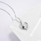 Infinity Charm Paw Heart Necklace