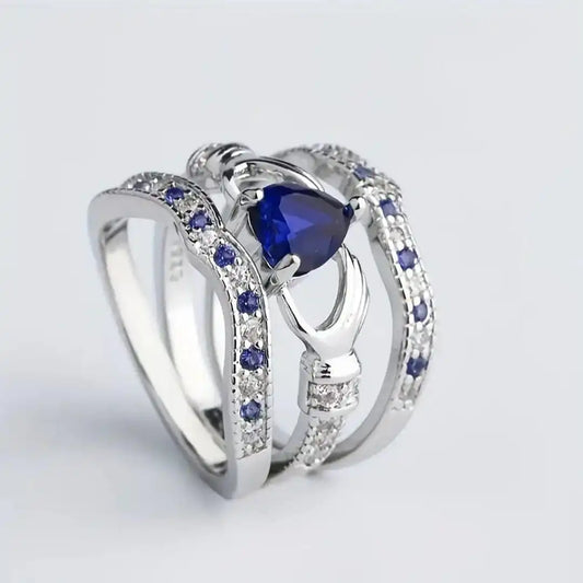 Eternal Lux Azura Ring Set
