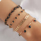 Timeless Black Zirconia Bracelet Set