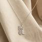 Butterfly Initial Letter Pendant Necklace