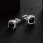 Iced Chics Square Stud Zirconia Earrings
