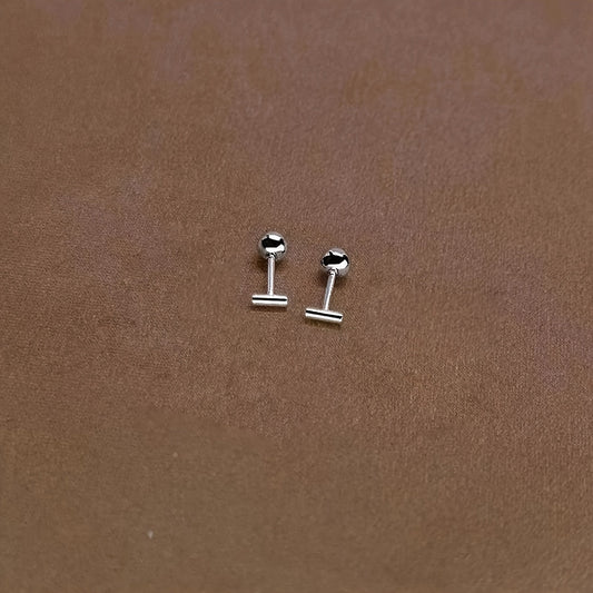 Lavish Bar Stud Earrings