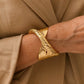 Elysian Twist Gold Bracelet