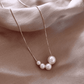 Unique Gold Freshwater Pearl Necklace
