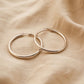 Noble Sphere Hoop Earrings