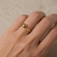 Noble Orbital Gold Ring