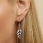 Minimalist Bohemian Leaf Inlays Earrings