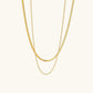 Luxe Gold Double Necklace