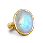Boho Moonstone Gold Ring