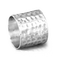 Hammered Wide Band Ring
