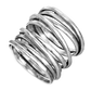 Chunky Wrap Wide Band Ring