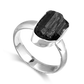 Boho Black Tourmaline Ring