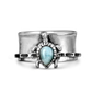 Turtle Larimar Fidget Ring