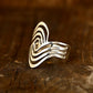 Boho Wave Statement Ring