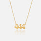 Vintage Angel Numbers Necklace