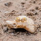 Dazzling Crystal Gold Open Ring