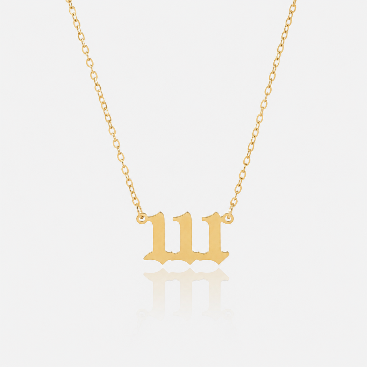 Vintage Angel Numbers Necklace