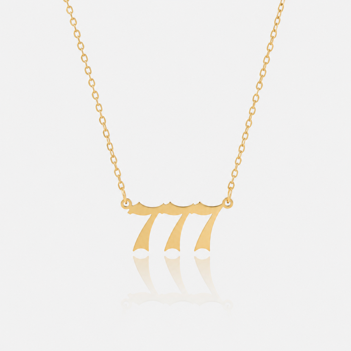 Vintage Angel Numbers Necklace