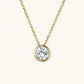 Radiant Gemstone Gold Chain
