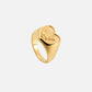 Heart Shaped Angel Ring