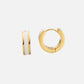 Roxy Earrings White