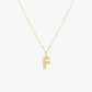 Pearl Initial Pendant Necklace