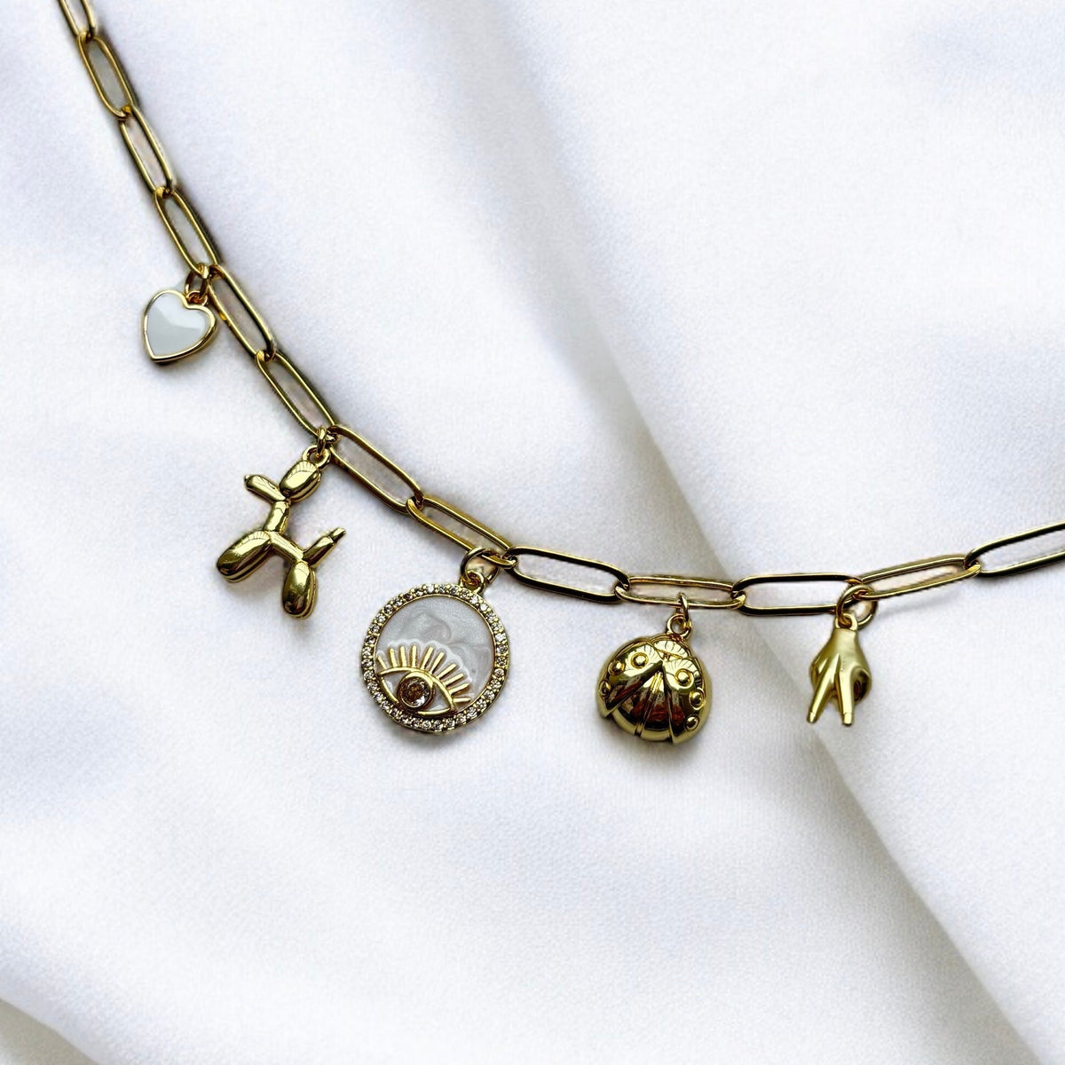 Bella Charm Necklace (Handmade & Limited Edition)