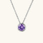 Radiant Gemstone Gold Chain