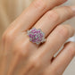Floral Majesty Silver Ring