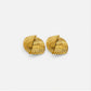 Modern Gold Twist Earrings