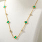 Royal Emerald Pendant Necklace