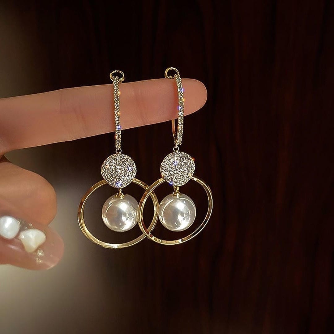 Premium Cultured Pearl Earrings