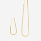 Gold Herringbone Chain Set