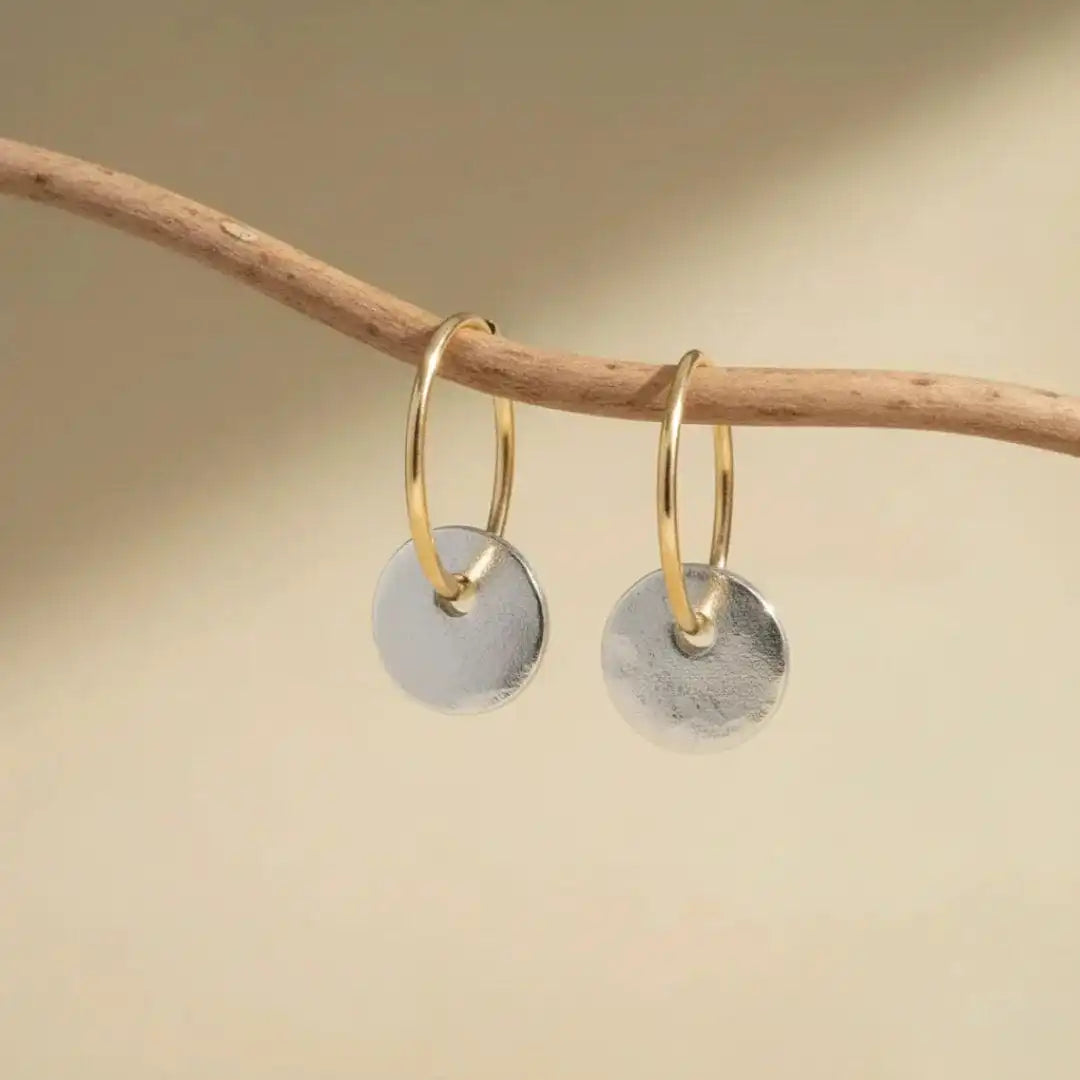 Handmade Elegant Hoop Earrings