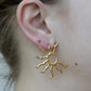 Sunburst Statement Stud Earrings