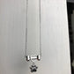 Dainty Dog Paw Stainless Steel Necklace