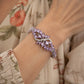 Infinity Leaf Silver Bracelet