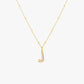 Pearl Initial Pendant Necklace