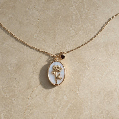 Vintage Birthstone Necklace Collection