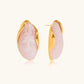 Timeless Polished Gemstone Earrings