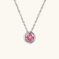 Radiant Gemstone Gold Chain