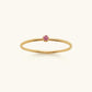 Precious Gemstone Stacker Ring