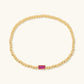 Radiant Gemstone Bracelet