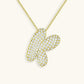 Bubble Initial Crystals Necklace