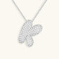 Bubble Initial Crystals Necklace