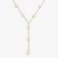 Vintage Inspired Pearl Pendant Necklace