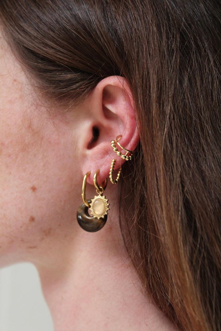 Jolie Earrings Natural Stone