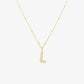 Pearl Initial Pendant Necklace