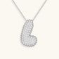 Bubble Initial Crystals Necklace